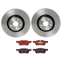 Jaguar Land Rover Brakes Kit - Pads and Rotors Front (325mm) (Ceramic) LR072681 - Brembo 4194952KIT